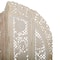 White Mango Wood Eclectic Room Divider Screen, 72 " x 60 " x 2 "